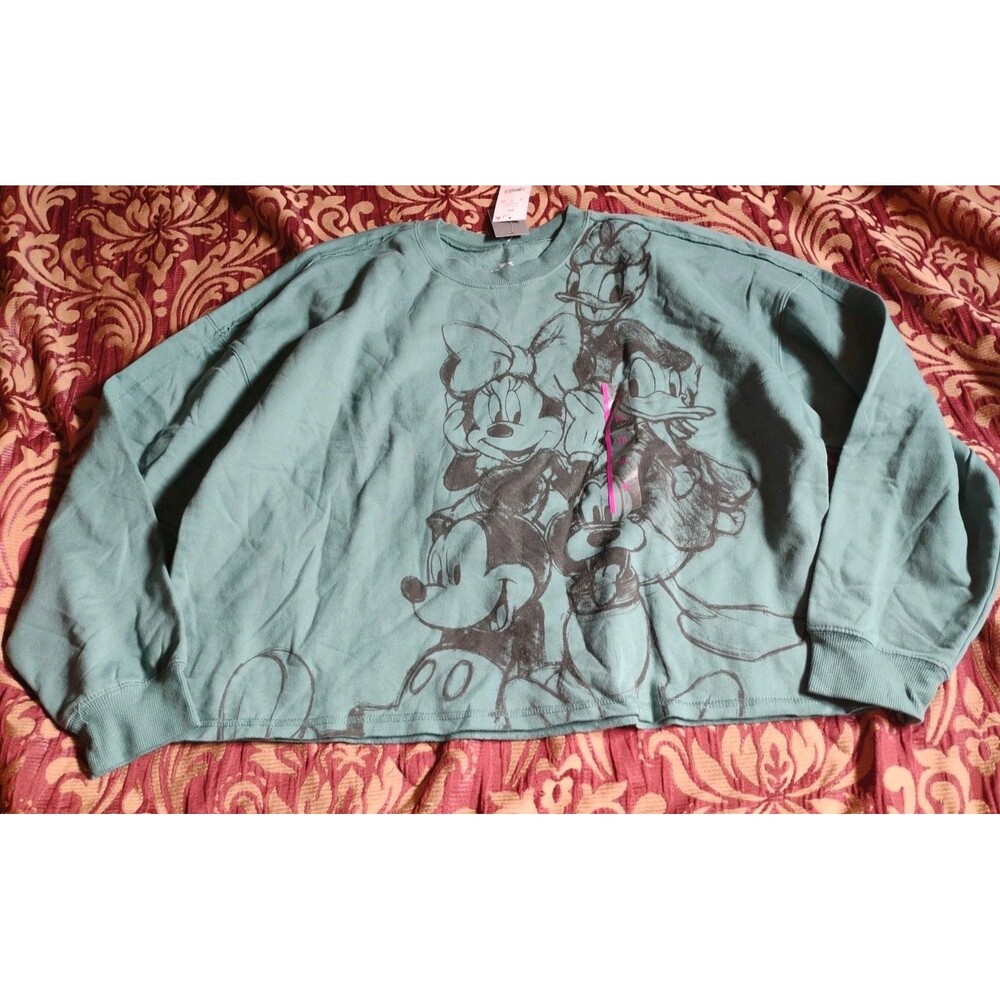 Disney Mickey & friends Disney Sweater Size XXL Color Deep Jungle